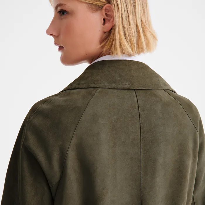 Women Longchamp Safari jacket Khaki Coats and Jackets Women Longchamp Safari jacket Khaki Coats and Jackets