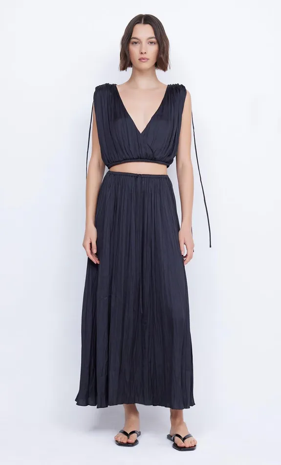 Women LOUANN WRAP TOP 8211 BLACK Bec Bridge Sleeveless