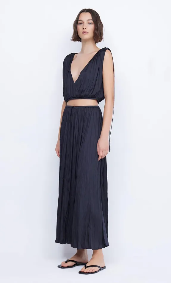 Women LOUANN WRAP TOP 8211 BLACK Bec Bridge Sleeveless