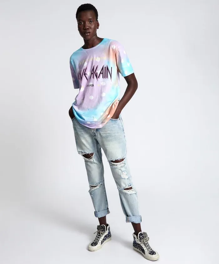 Women LOVE AGAIN ORGANIC UNISEX TEE One Teaspoon Basic Tees