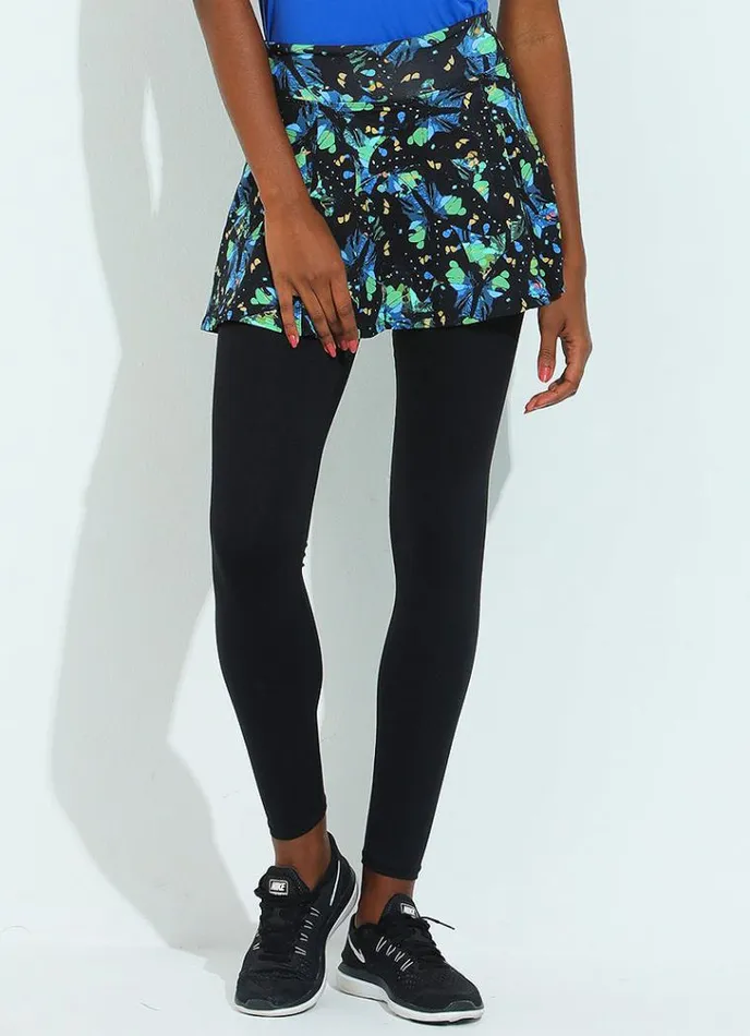 Women Love Skirted Legging Nectar Dona Jo Skirted Leggings and Capris