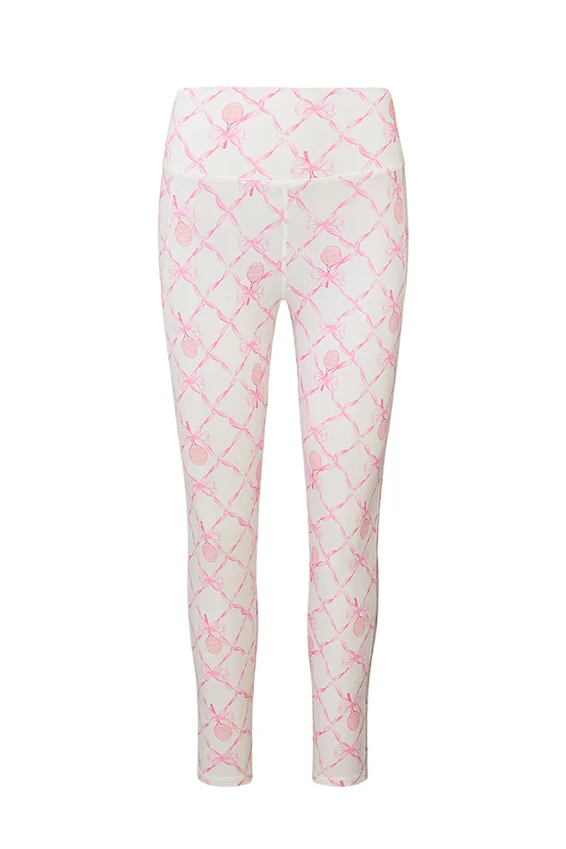 Women LoveShackFancy Active Highland Active Legging Sweetheart Pink Women LoveShackFancy Active Highland Active Legging Sweetheart Pink
