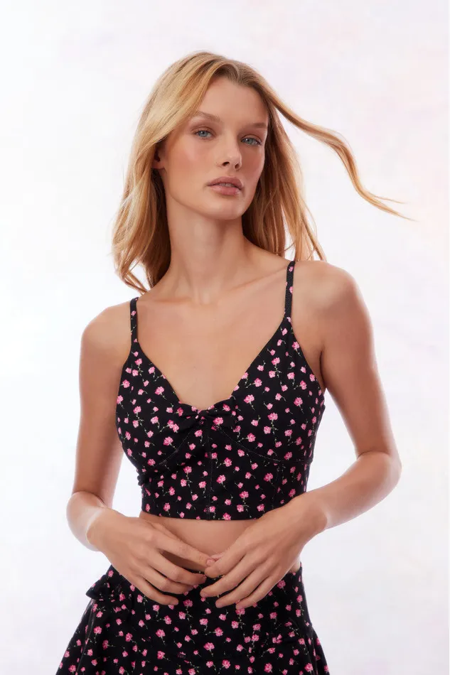 Women LoveShackFancy Active Ridgeson Active Bra Belle Reverie Ditsy