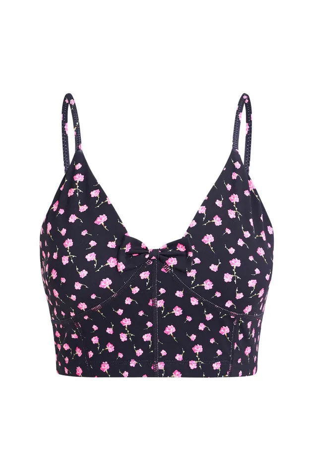 Women LoveShackFancy Active Ridgeson Active Bra Belle Reverie Ditsy