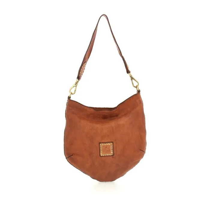 Women Malachite Cognac Campomaggi ShoulderHobo Bag Women Malachite Cognac Campomaggi ShoulderHobo Bag