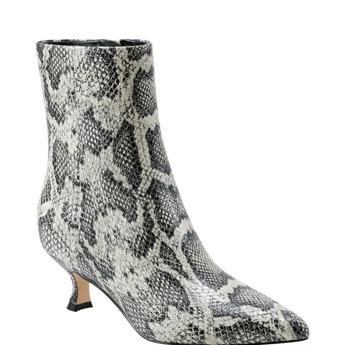 Women Marc Fisher Dress Boots Iggy Dress Bootie Snake Print