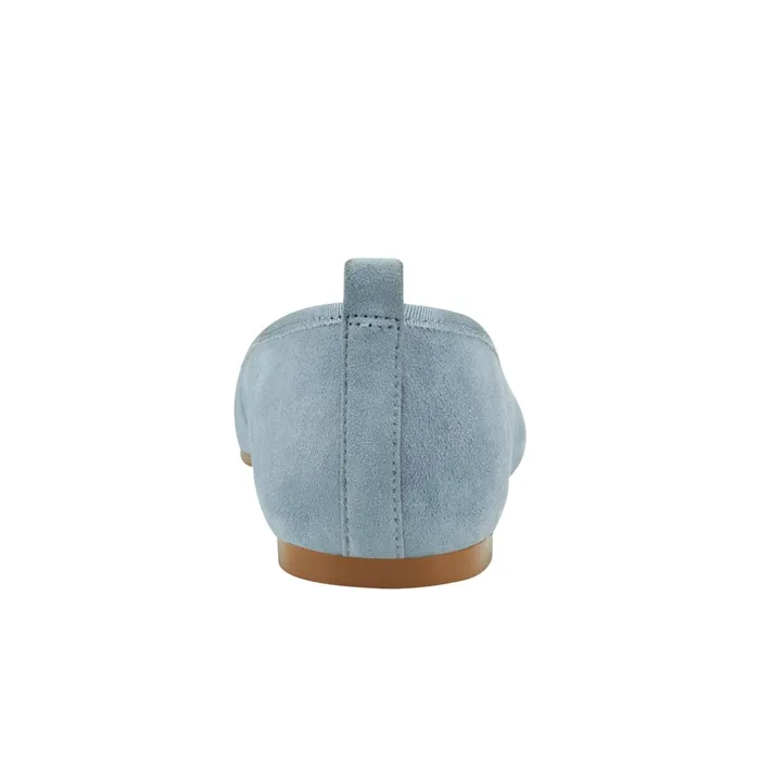 Women Marc Fisher Loafers and Flats Ubet Slipon Casual Flat Light Blue