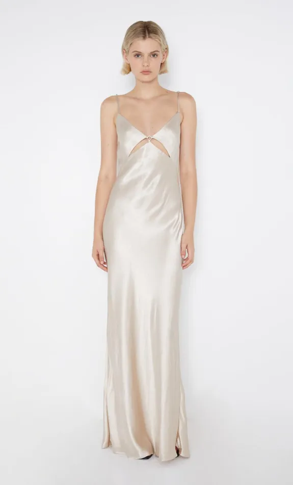Women MARGAUX MAXI DRESS 8211 SAND Bec Bridge Wedding Guest