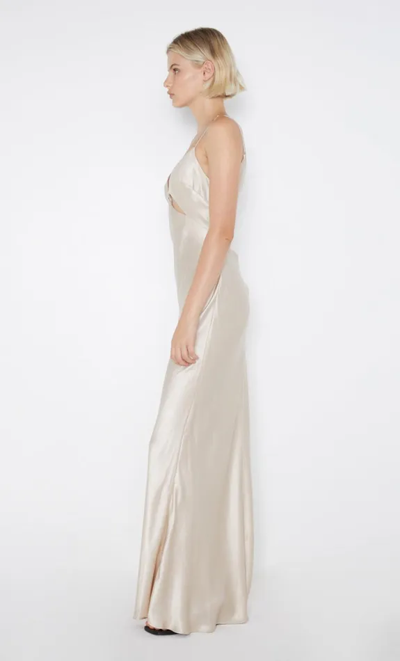 Women MARGAUX MAXI DRESS 8211 SAND Bec Bridge Wedding Guest