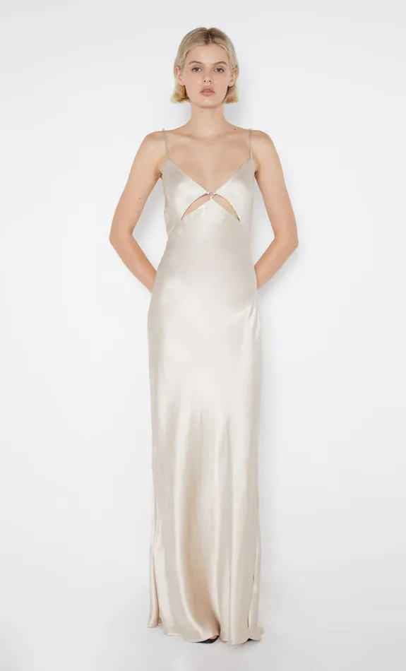 Women MARGAUX MAXI DRESS 8211 SAND Bec Bridge Wedding Guest