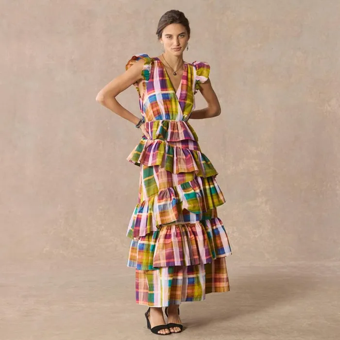 Women Marisol Motion Dress Madras Sundance Catalog Dresses and Jumpsuits Women Marisol Motion Dress Madras Sundance Catalog Dresses and Jumpsuits