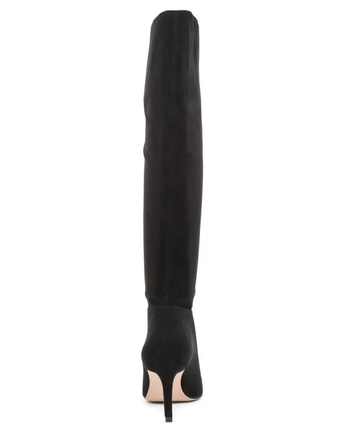 Women Marlo Boot Black Micro Suede BCBG Shoes Women Marlo Boot Black Micro Suede BCBG Shoes