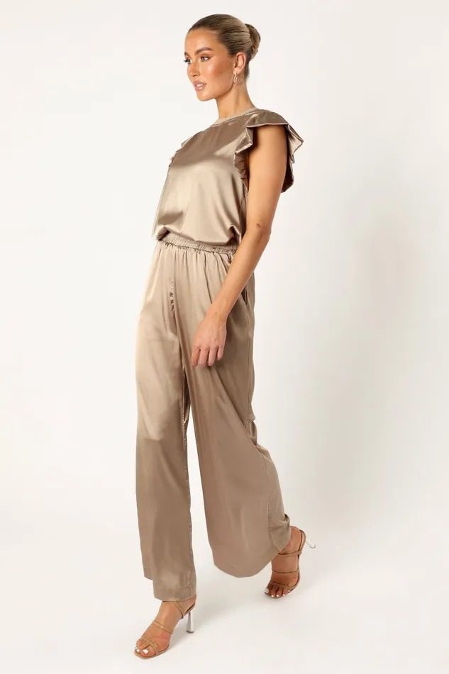 Women Matching Sets Petal and Pup Tillie Two Piece Pant Set Olive