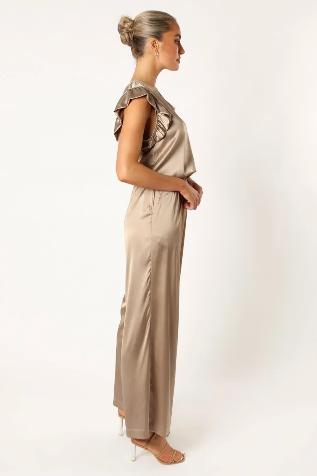 Women Matching Sets Petal and Pup Tillie Two Piece Pant Set Olive