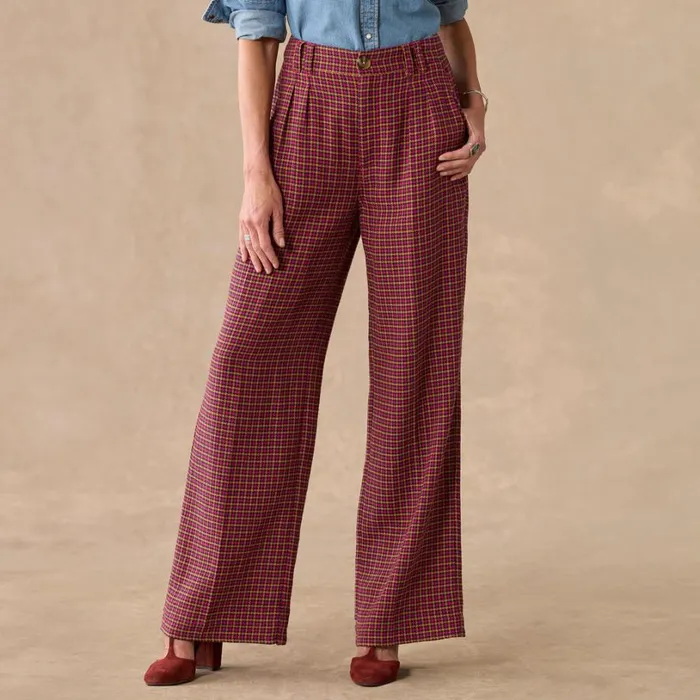 Women Mayra Plaid Pants Petite Rouge Sundance Catalog Petite Styles Women Mayra Plaid Pants Petite Rouge Sundance Catalog Petite Styles