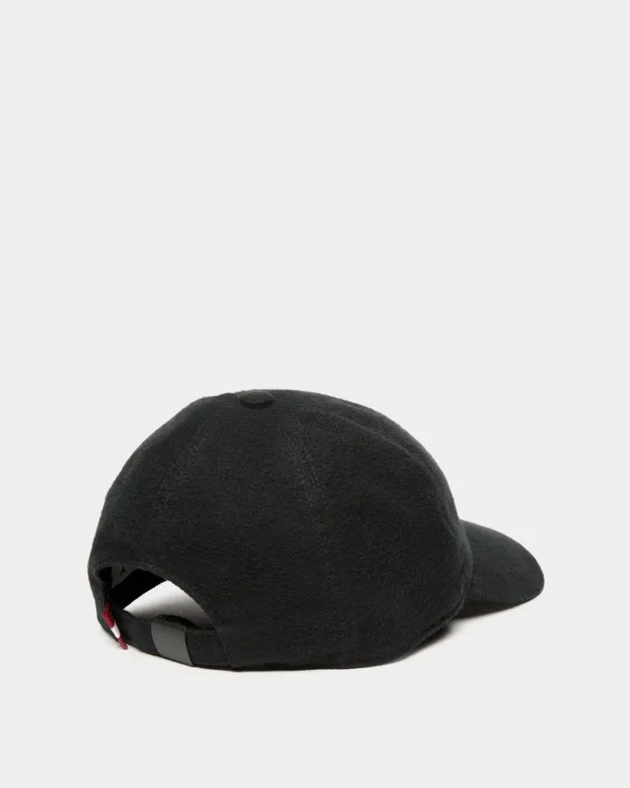 WomenMen Bally Gloves and Hats Baseball Hat With Logo In Black Cotton Black WomenMen Bally Gloves and Hats Baseball Hat With Logo In Black Cotton Black