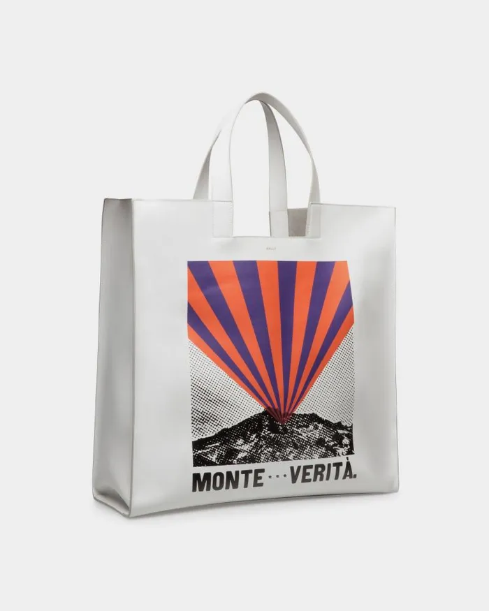 WomenMen Bally Tote Bags Easy Bally Tote In Monte Verit Print Leather Multicolor WomenMen Bally Tote Bags Easy Bally Tote In Monte Verit Print Leather Multicolor
