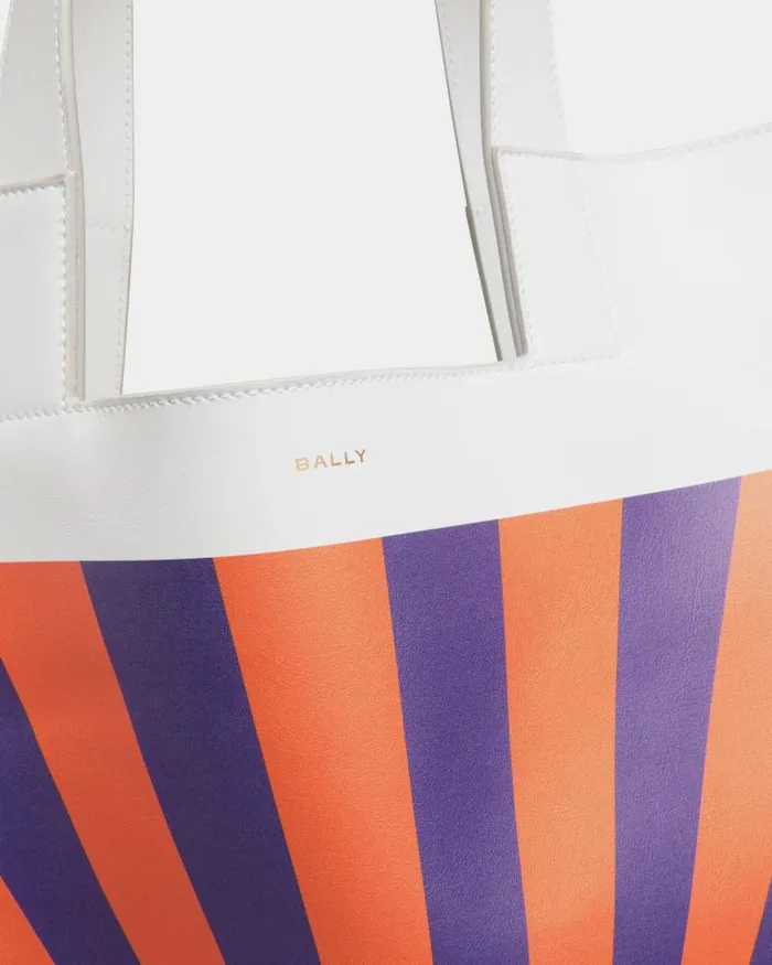 WomenMen Bally Tote Bags Easy Bally Tote In Monte Verit Print Leather Multicolor WomenMen Bally Tote Bags Easy Bally Tote In Monte Verit Print Leather Multicolor