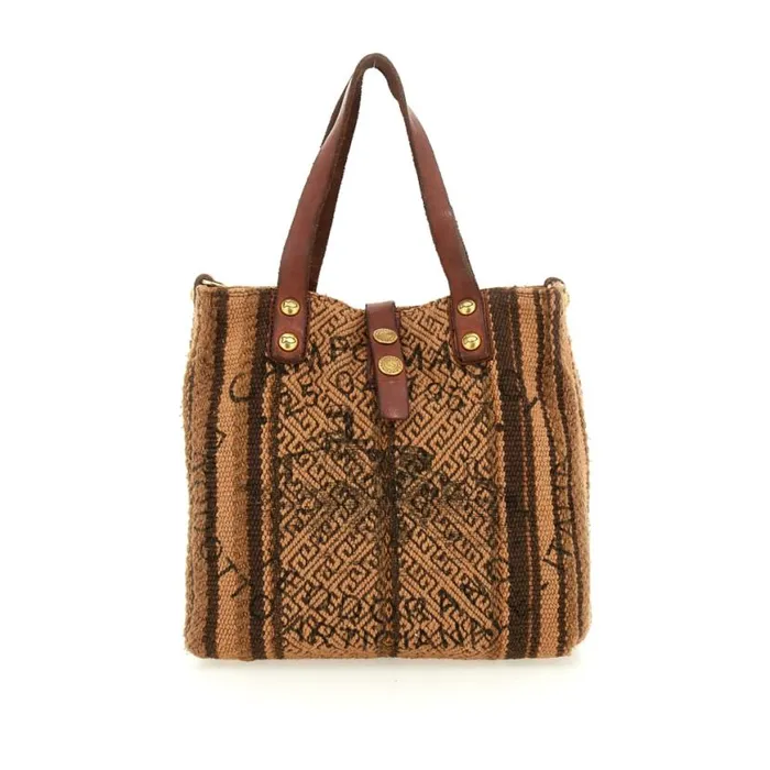 WomenMen Marmo Brown Campomaggi ShoppersTote Bags