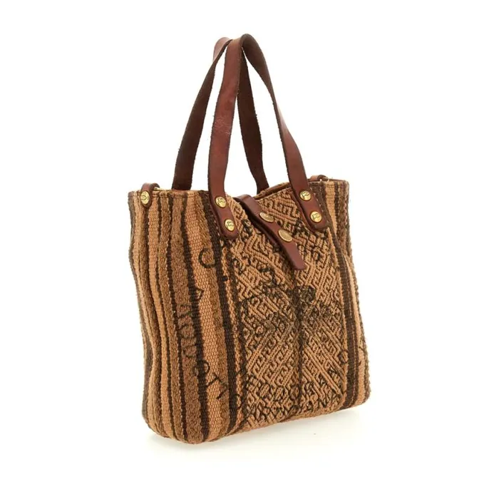 WomenMen Marmo Brown Campomaggi ShoppersTote Bags WomenMen Marmo Brown Campomaggi ShoppersTote Bags