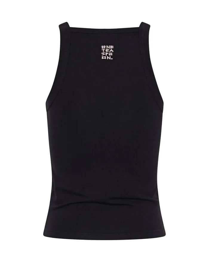 Women MIAMI BAMBOO LOGO TANK BLACK One Teaspoon Tees and Tanks Women MIAMI BAMBOO LOGO TANK BLACK One Teaspoon Tees and Tanks