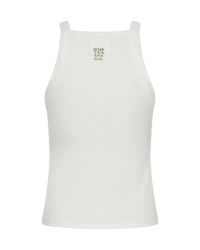 Women MIAMI BAMBOO LOGO TANK WHITE One Teaspoon Tees and Tanks Women MIAMI BAMBOO LOGO TANK WHITE One Teaspoon Tees and Tanks
