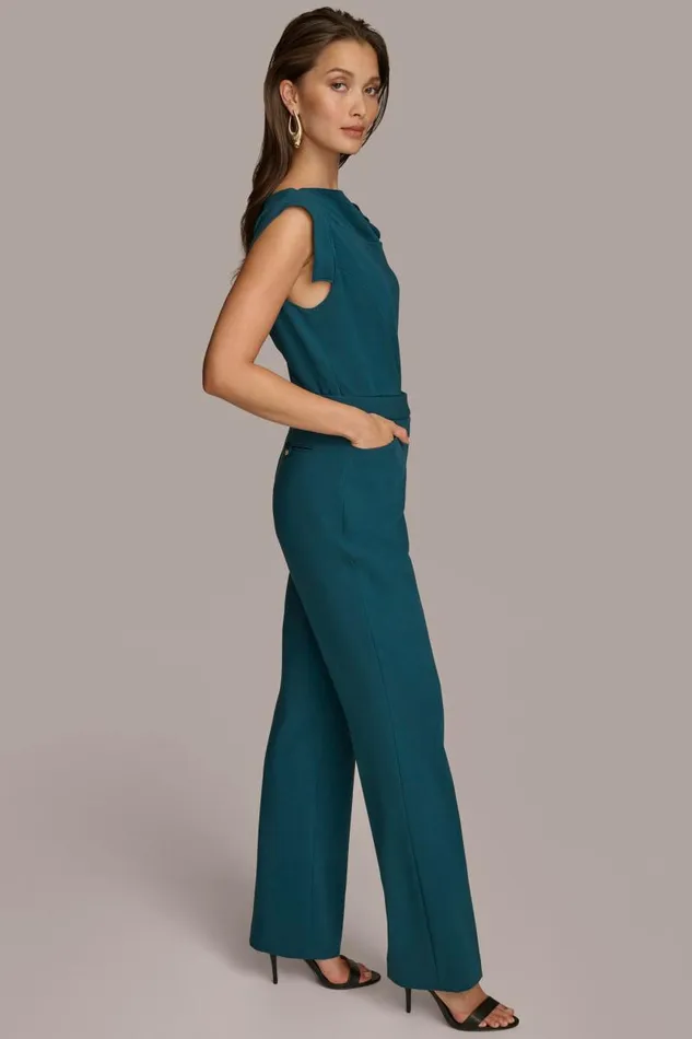 Women MIDRISE STRAIGHT LEG PANT Peacock Donna Karan New York Pants Women MIDRISE STRAIGHT LEG PANT Peacock Donna Karan New York Pants