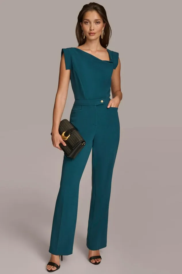 Women MIDRISE STRAIGHT LEG PANT Peacock Donna Karan New York Pants Women MIDRISE STRAIGHT LEG PANT Peacock Donna Karan New York Pants