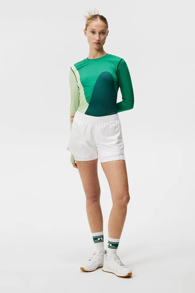 Women Mila Shorts White JLindeberg Shorts Women Mila Shorts White JLindeberg Shorts