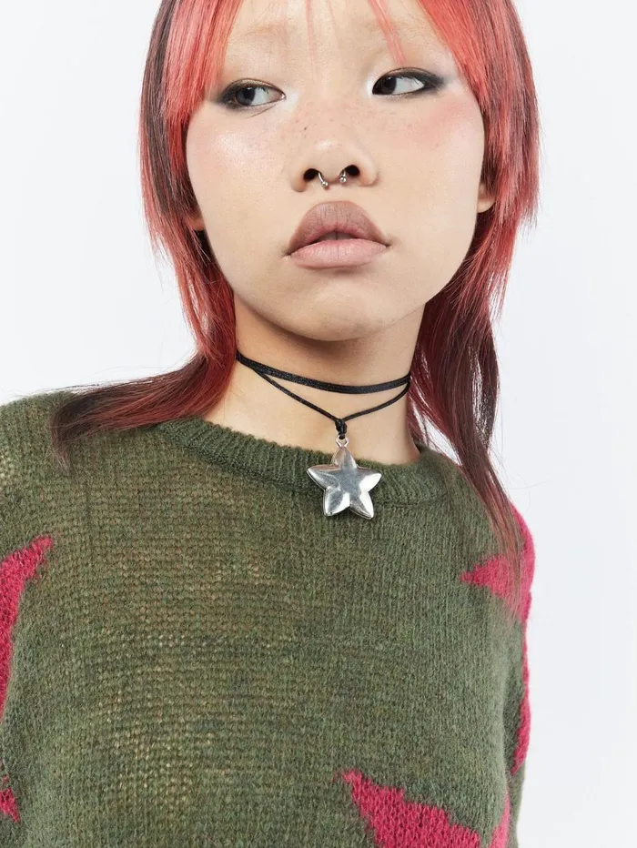 Women Minga London Shop All Chunky Star Pendant Necklace