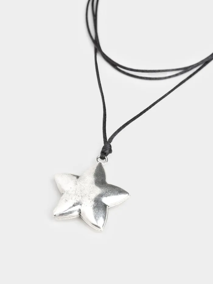 Women Minga London Shop All Chunky Star Pendant Necklace
