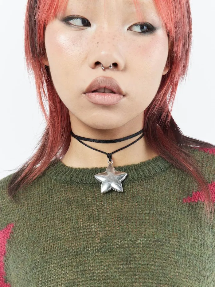 Women Minga London Shop All Chunky Star Pendant Necklace