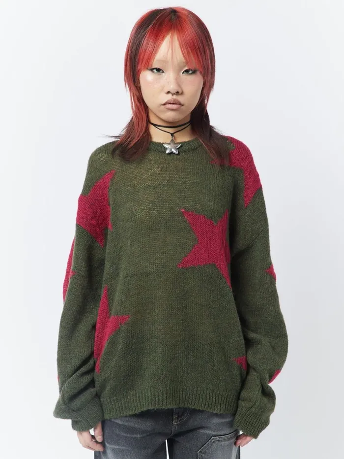 Women Minga London Shop All Chunky Star Pendant Necklace