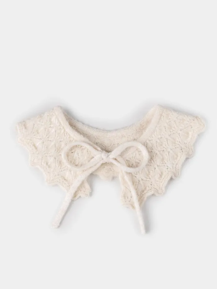 Women Minga London Shop All Soft Ballerina Patterned Frill Knitted Collar