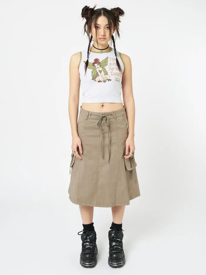 Women Minga London Tops and TShirts Ember Fairy Graphic Vest Top