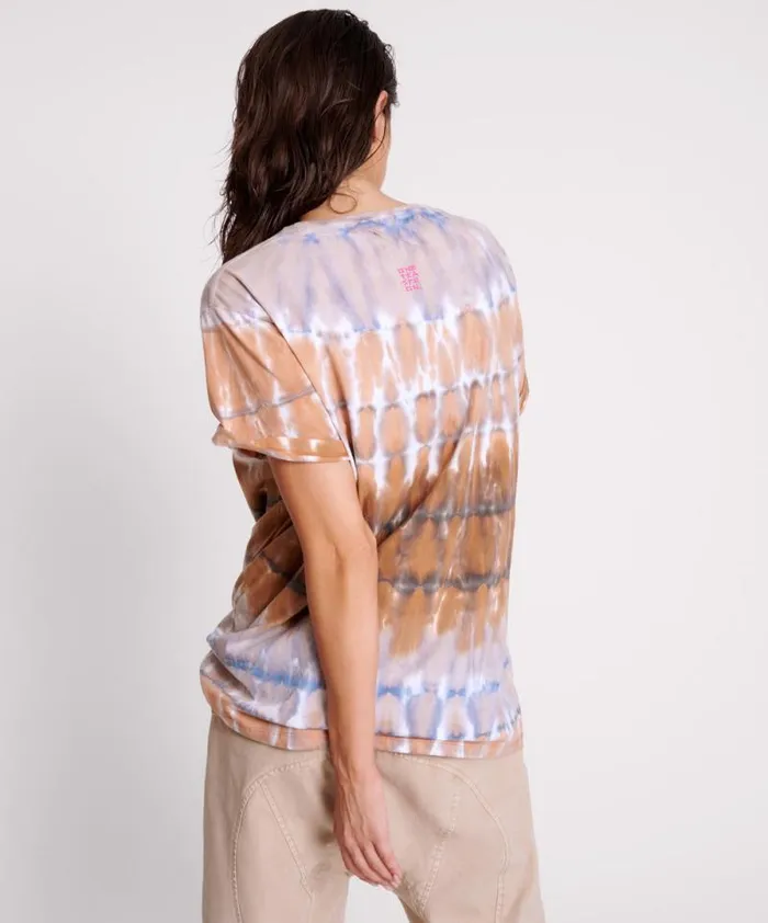 Women MIRAGE HAND TIE DYED ORGANIC UNISEX TEE One Teaspoon Basic Tees Women MIRAGE HAND TIE DYED ORGANIC UNISEX TEE One Teaspoon Basic Tees