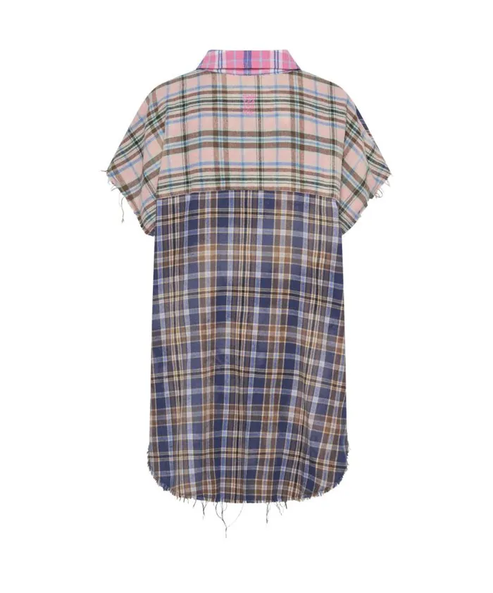 Women MIXED FLANNEL CUT OFF DARIA SHIRT One Teaspoon Shirts Women MIXED FLANNEL CUT OFF DARIA SHIRT One Teaspoon Shirts