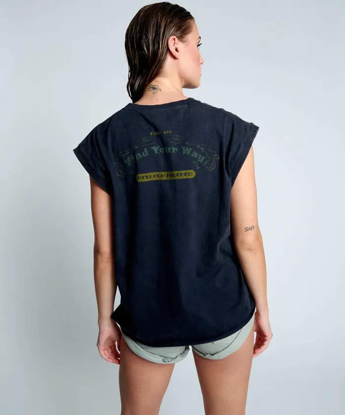 Women MOBLACK FIND YOUR WAY UNISEX TANK One Teaspoon Graphic Tees Women MOBLACK FIND YOUR WAY UNISEX TANK One Teaspoon Graphic Tees