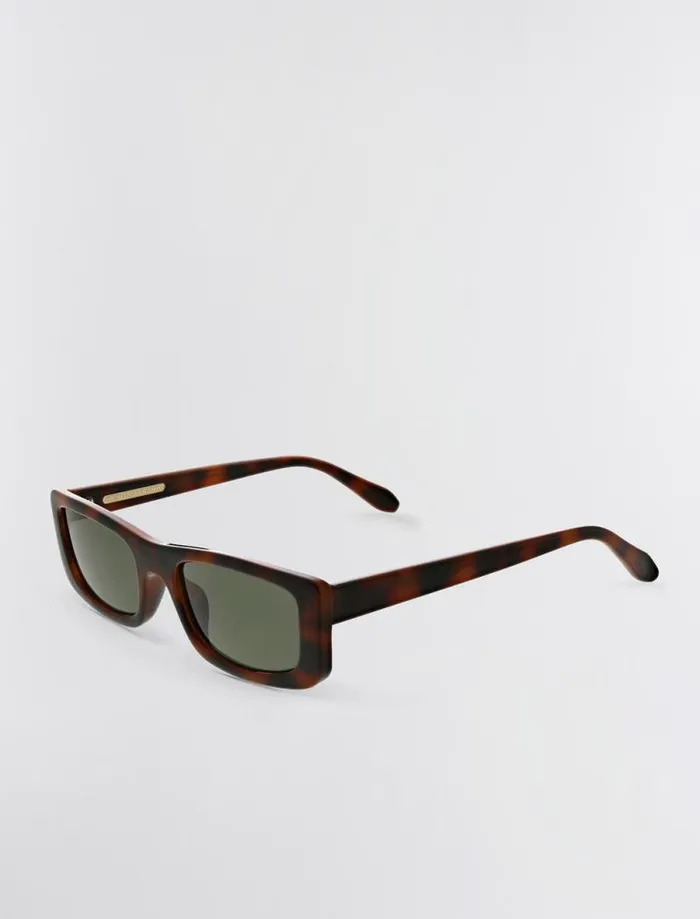 Women Modern Icon Rectangle Sunglasses Tort Wg15 BCBG Sunglasses