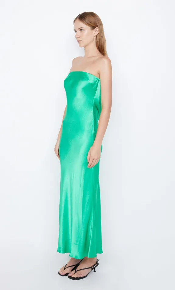Women MOON DANCE STRAPLESS DRESS 8211 EMERALD Bec Bridge Maxi Dresses