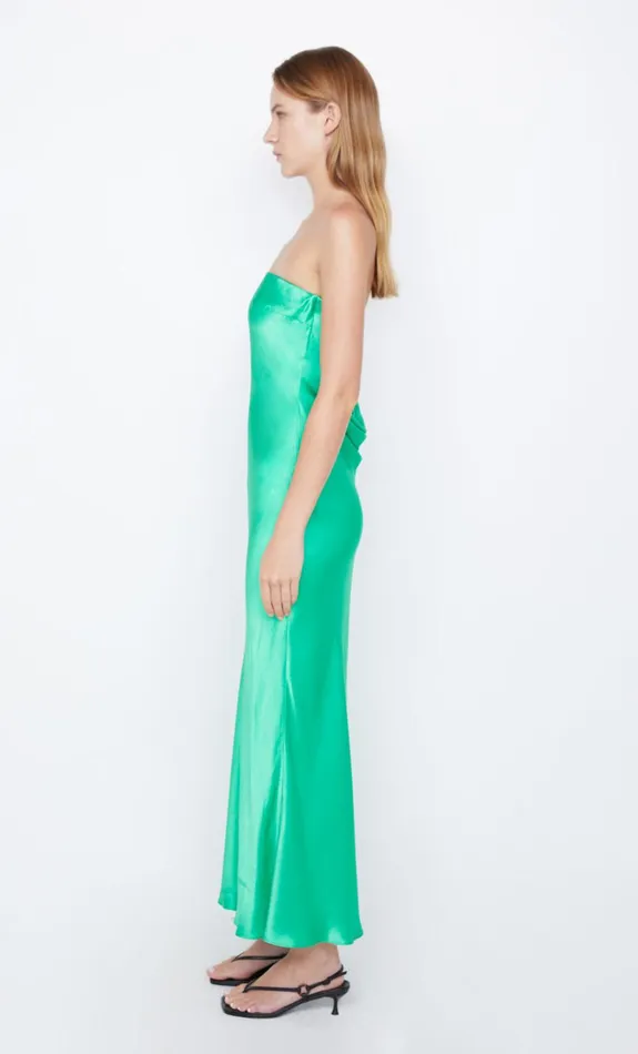 Women MOON DANCE STRAPLESS DRESS 8211 EMERALD Bec Bridge Maxi Dresses