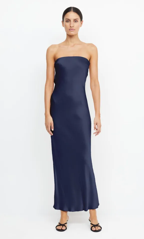 Women MOON DANCE STRAPLESS DRESS 8211 INK Bec Bridge Bridesmaid Dresses