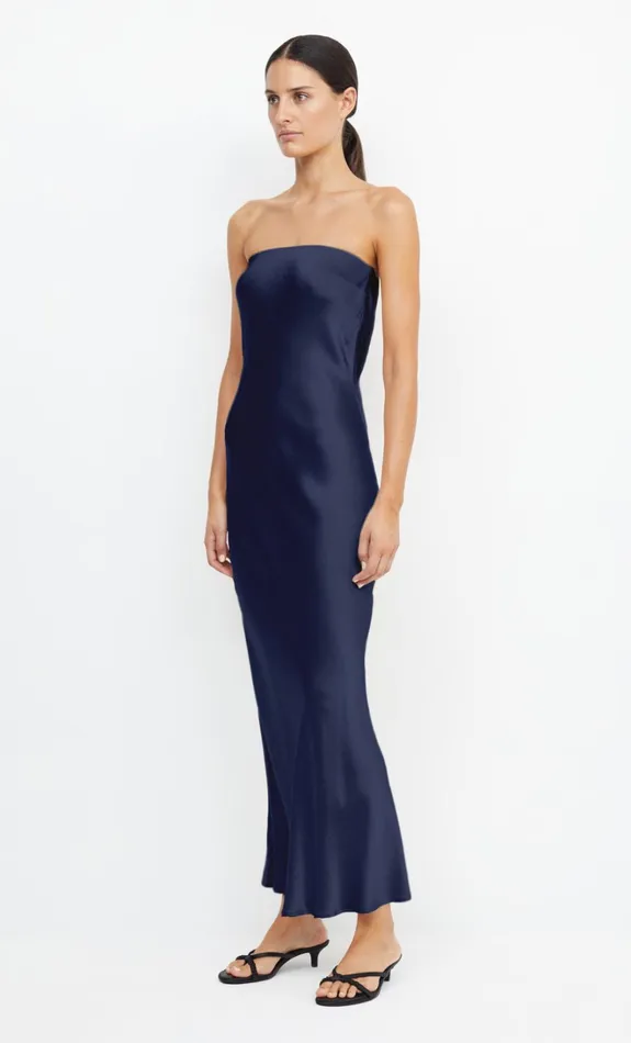 Women MOON DANCE STRAPLESS DRESS 8211 INK Bec Bridge Bridesmaid Dresses