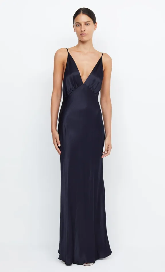 Women MOON DANCE V MAXI DRESS 8211 INK Bec Bridge Wedding Guest