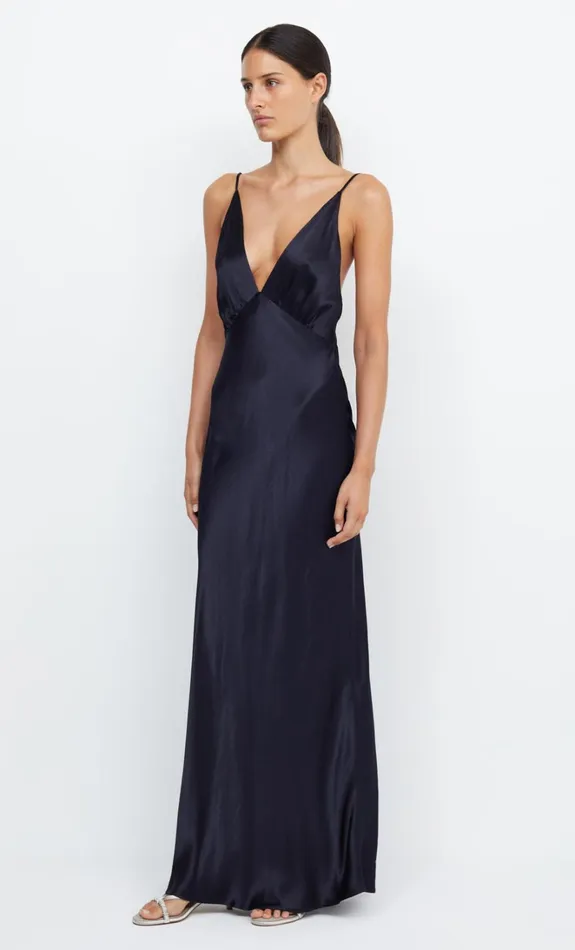 Women MOON DANCE V MAXI DRESS 8211 INK Bec Bridge Wedding Guest