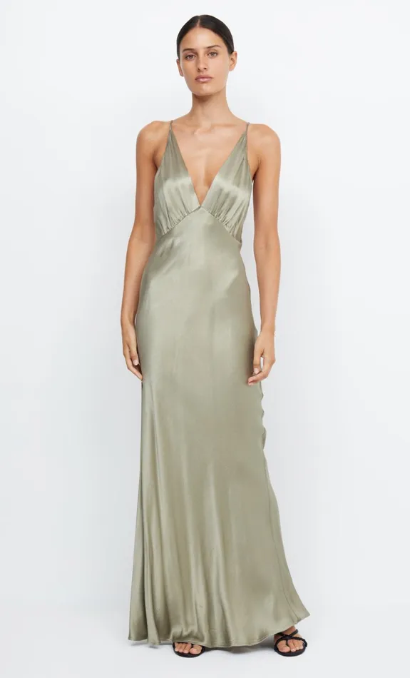 Women MOON DANCE V MAXI DRESS 8211 SAGE Bec Bridge Maxi Dresses