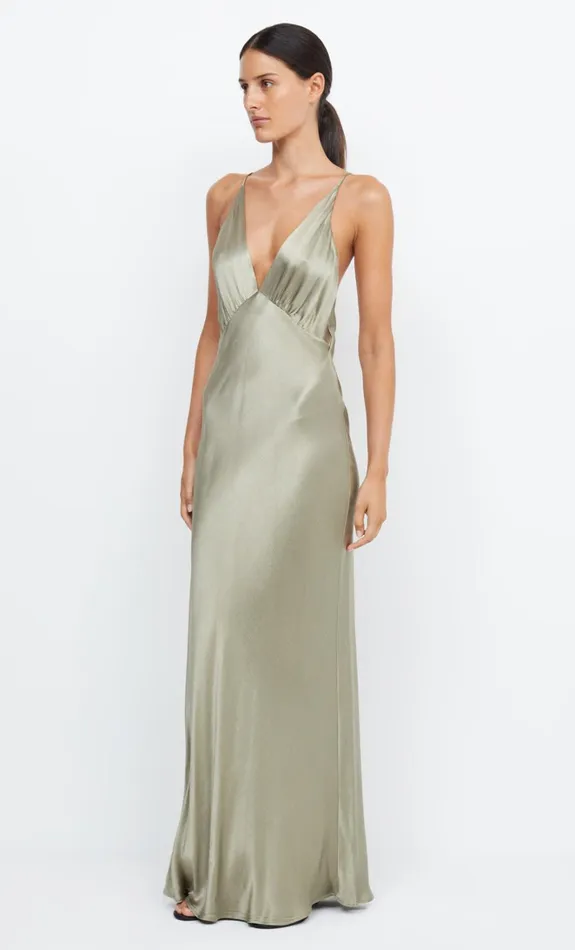 Women MOON DANCE V MAXI DRESS 8211 SAGE Bec Bridge Maxi Dresses