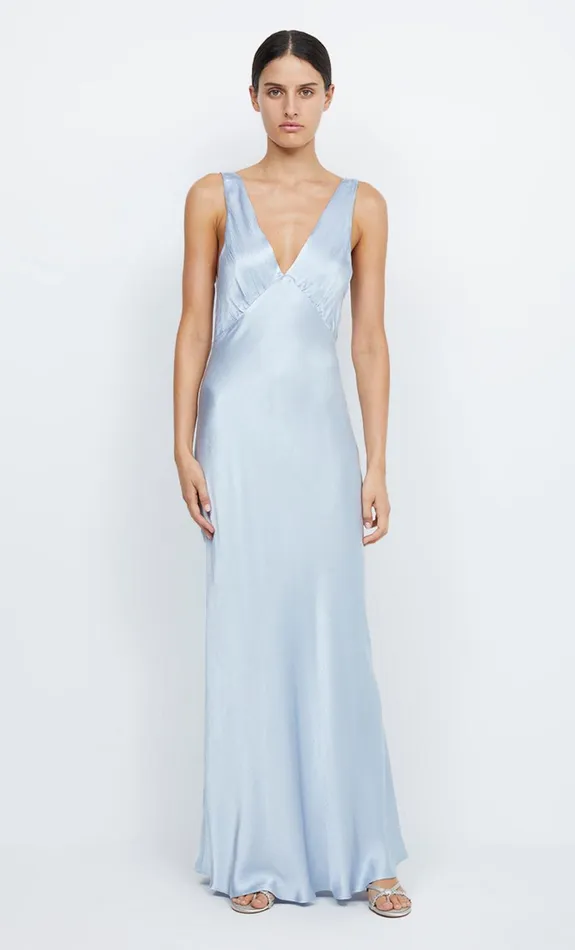 Women MOON DANCE VERONA DRESS 8211 DUSTY BLUE Bec Bridge Wedding Guest