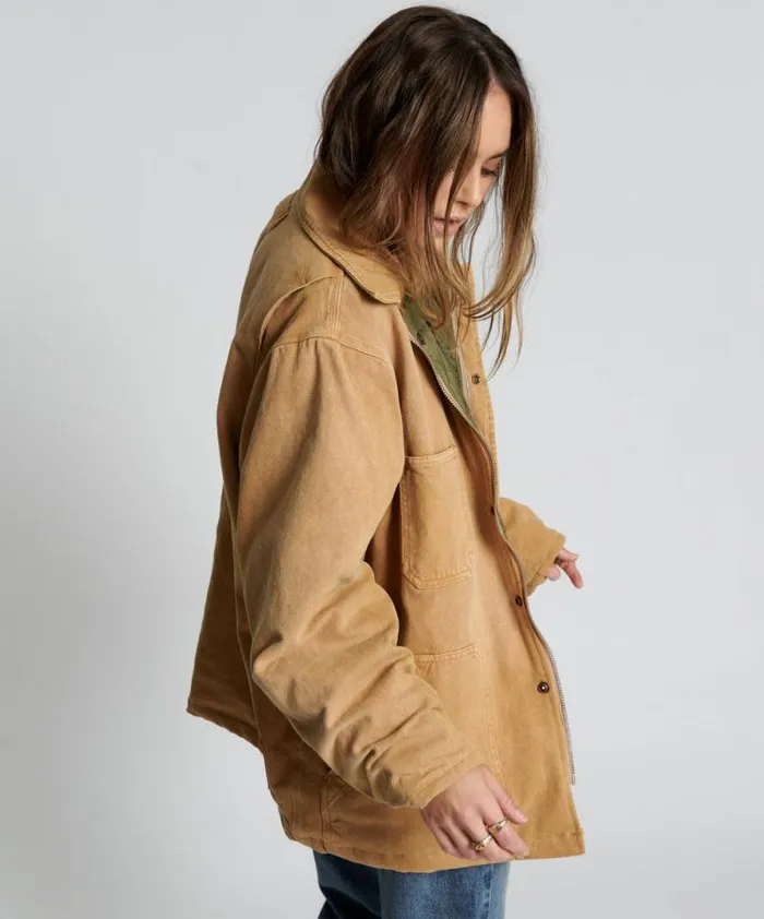 Women MY BOYFRIENDS JACKET BROWN One Teaspoon Jackets Women MY BOYFRIENDS JACKET BROWN One Teaspoon Jackets