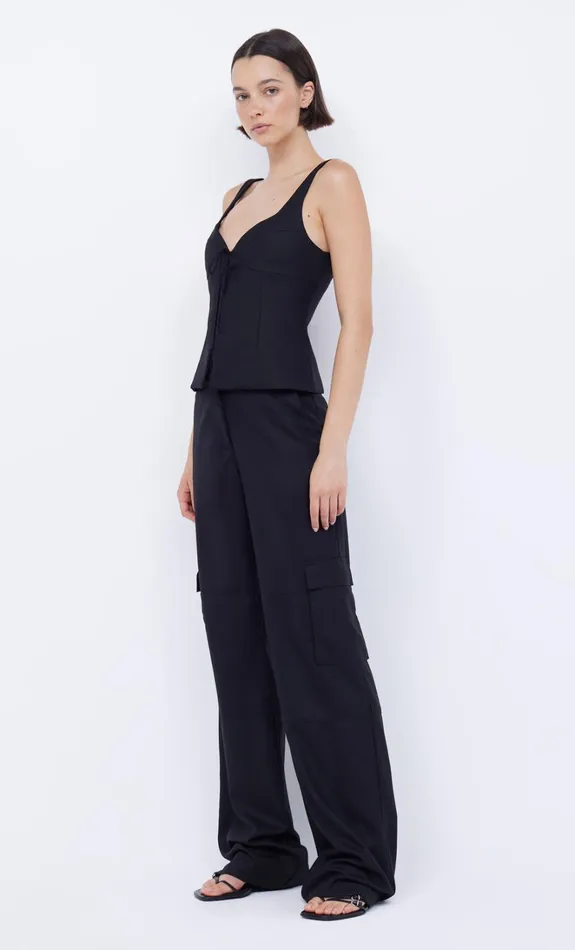 Women NEVADA TIE TOP 8211 BLACK Bec Bridge Sleeveless